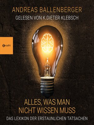 cover image of Alles, was man nicht wissen muss